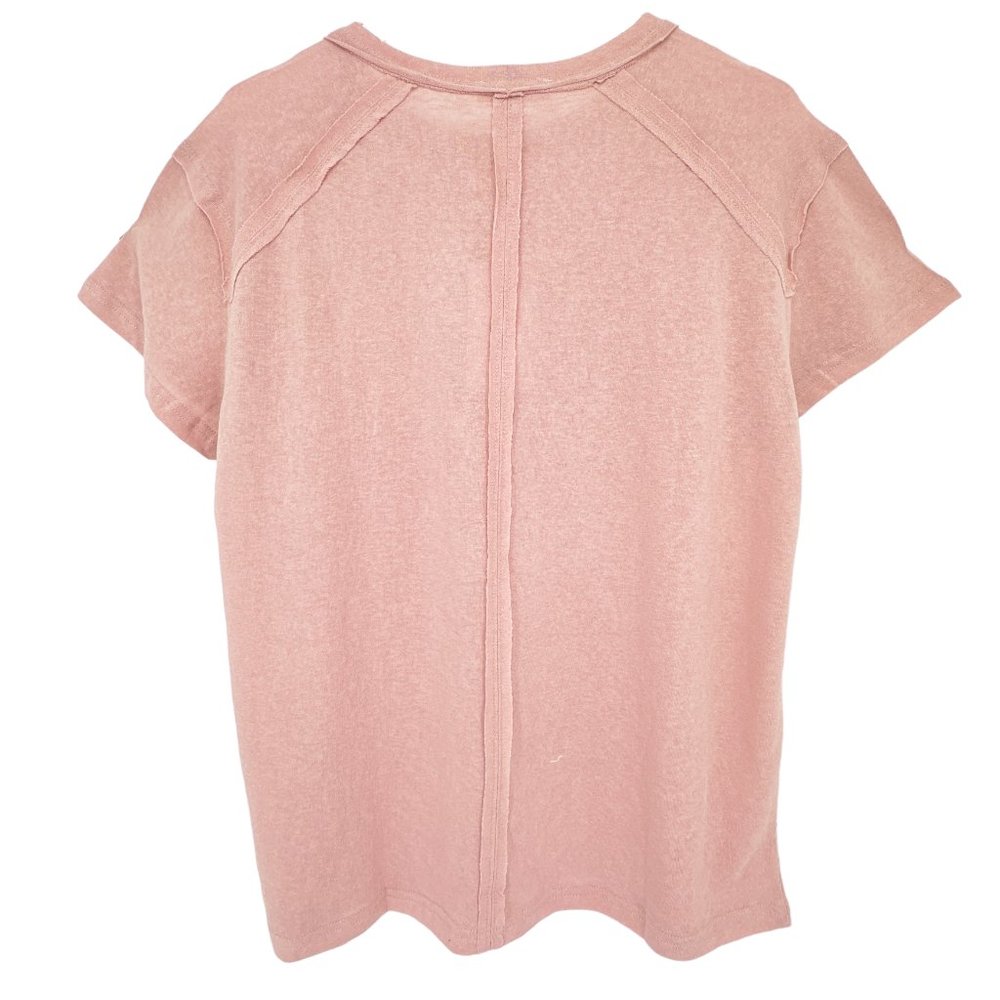 AEMI + CO Junie Tee Pink Size M - Picture 2 of 8